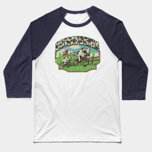 Cowafornia Mountain Biking 1987 Baseball T-Shirt